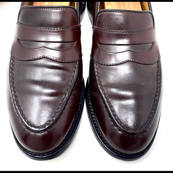 Allen Edmonds Randolph Shell Cordovan Loafers - Picture 6 of 11
